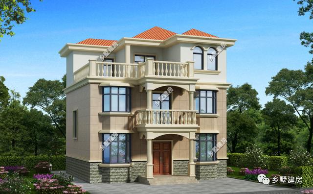 10X9米小別墅自建設(shè)計圖推薦，造價忒經(jīng)濟，這血汗錢就是要花在刀刃上！