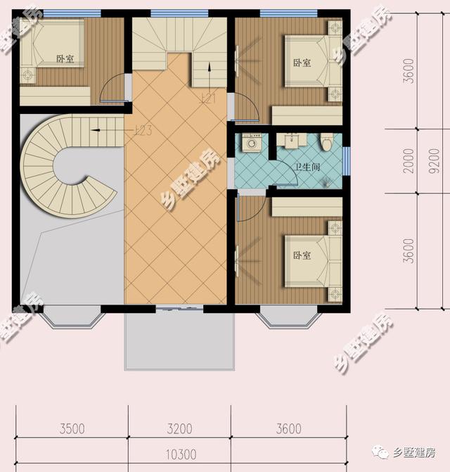 10X9米小別墅自建設(shè)計圖推薦，造價忒經(jīng)濟，這血汗錢就是要花在刀刃上！