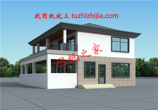 2019獨(dú)棟現(xiàn)代簡(jiǎn)約風(fēng)格別墅外觀圖，外觀新潮，風(fēng)格獨(dú)特