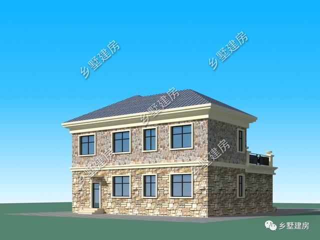 13X10米小別墅設(shè)計(jì)圖，農(nóng)村還沒建房的有福了，造價(jià)只需30萬！