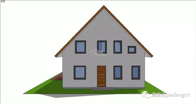 德式小洋樓設(shè)計(jì)圖推薦，9.5MX10M精致別墅