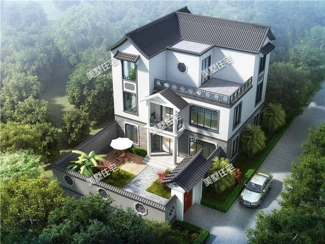 三款農(nóng)村經(jīng)典別墅自建房，第一款肯定有人建，第三款是小面積的首選