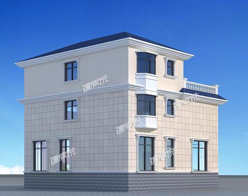 三層7居室別墅設(shè)計(jì)圖，美觀大氣多露臺(tái)很實(shí)用，超漂亮！