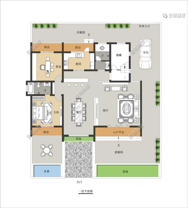 5套氣場十足的新中式合院別墅設(shè)計(jì)圖，帶你見識真正的豪宅