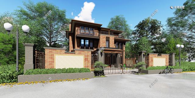 5套氣場十足的新中式合院別墅設(shè)計(jì)圖，帶你見識真正的豪宅