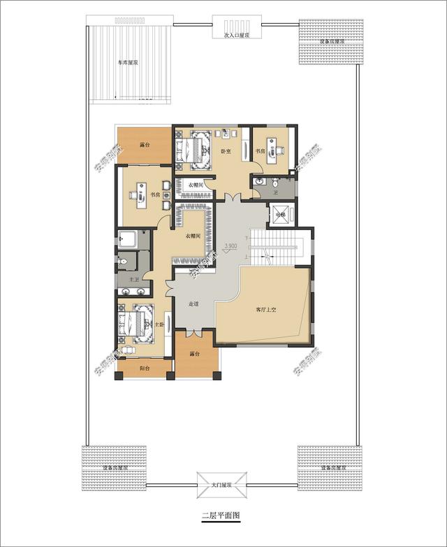 5套氣場十足的新中式合院別墅設(shè)計(jì)圖，帶你見識真正的豪宅