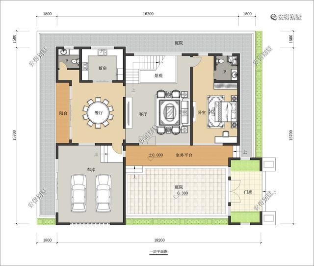 5套氣場十足的新中式合院別墅設(shè)計(jì)圖，帶你見識真正的豪宅