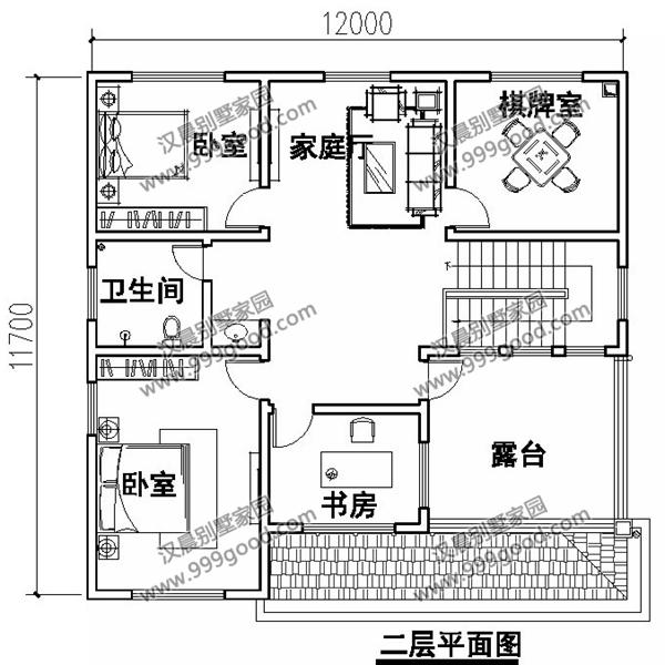 外觀漂亮的二層小別墅設(shè)計(jì)圖，造價30萬左右，復(fù)式布局最受歡迎