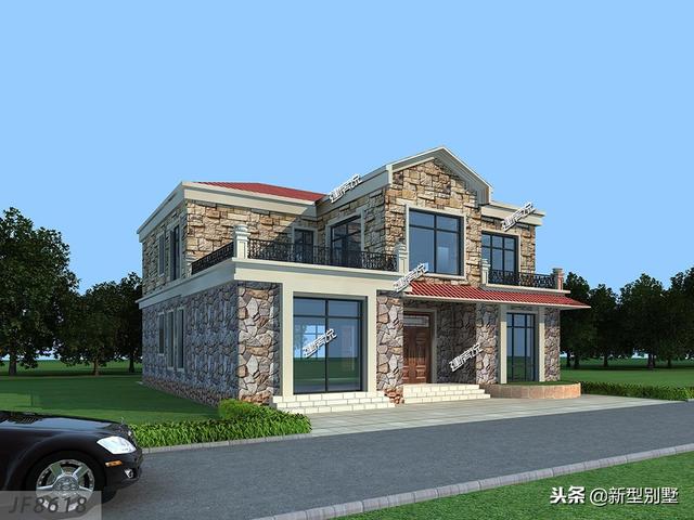 這棟經(jīng)典別墅設(shè)計(jì)圖，讓你一家日子紅紅火火