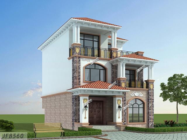 這3套別墅設(shè)計(jì)圖，最低只要20萬開建，小宅基地建房的福音。