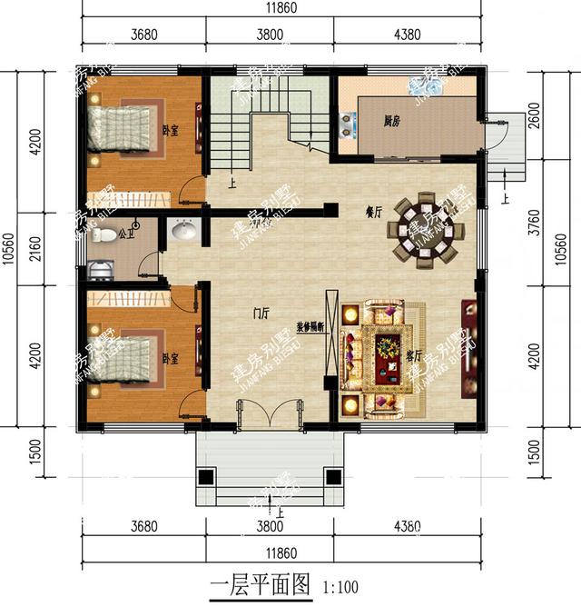 實用別墅設(shè)計圖，農(nóng)村自建房不管幾層，實用便利性為首要