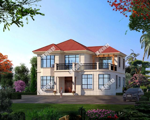 實用別墅設(shè)計圖，農(nóng)村自建房不管幾層，實用便利性為首要