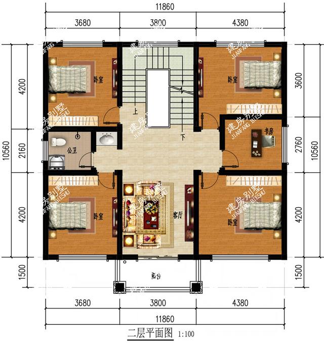 實用別墅設(shè)計圖，農(nóng)村自建房不管幾層，實用便利性為首要