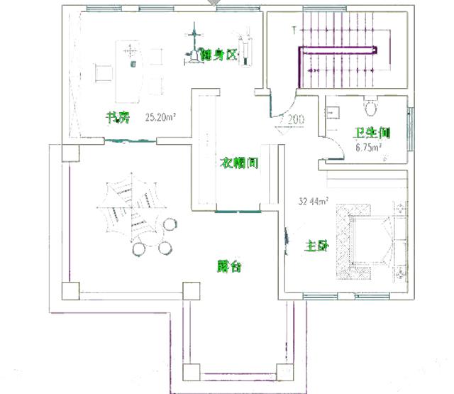 30萬三層歐式別墅設(shè)計，帶地下室，室內(nèi)布局功能合理，簡直萬里挑一