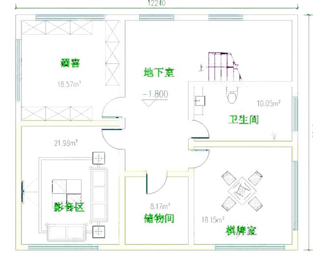 30萬三層歐式別墅設(shè)計，帶地下室，室內(nèi)布局功能合理，簡直萬里挑一