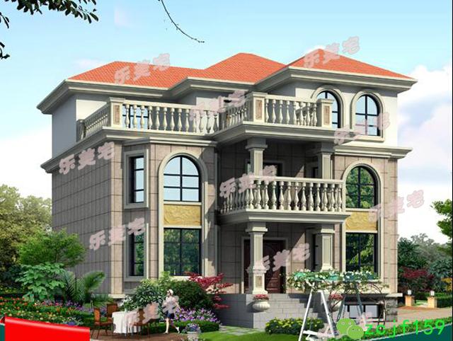 30萬三層歐式別墅設(shè)計，帶地下室，室內(nèi)布局功能合理，簡直萬里挑一