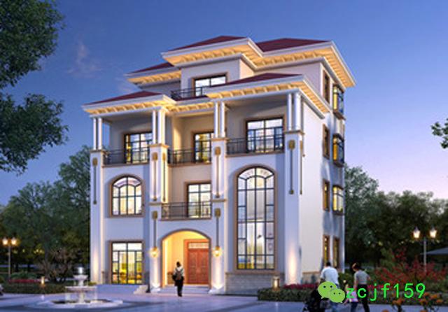 兩款輕奢別墅設(shè)計(jì)圖方案效果圖，異常的美觀，住起來也很舒適