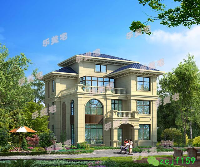 兩款輕奢別墅設(shè)計(jì)圖方案效果圖，異常的美觀，住起來也很舒適