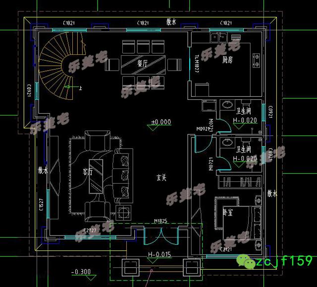 兩款輕奢別墅設(shè)計(jì)圖方案效果圖，異常的美觀，住起來也很舒適