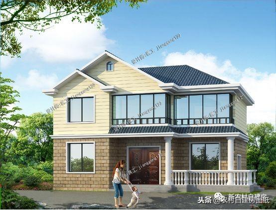 這5套小白都看得懂的別墅設(shè)計(jì)圖紙，施工簡單，造價(jià)經(jīng)濟(jì)