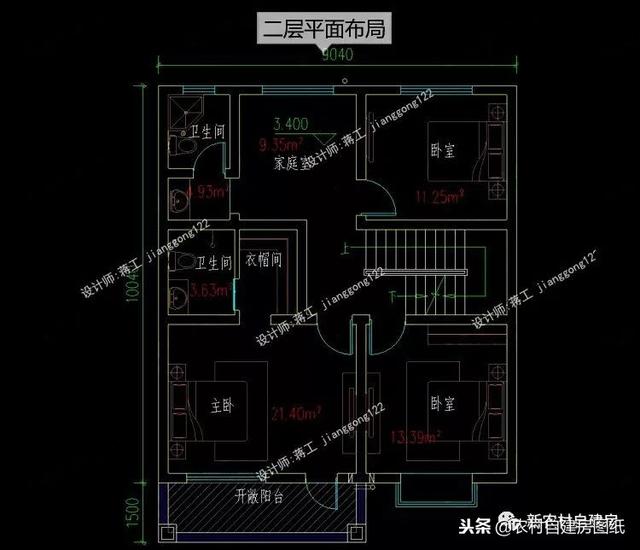 更具美感的平屋頂農(nóng)村別墅設(shè)計圖，層次分明的現(xiàn)代風，占地面積都不大