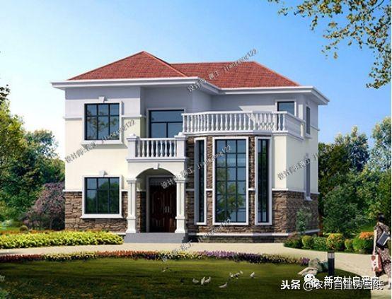 農(nóng)村別墅設(shè)計首選帶露臺戶型，露臺讓你享受陽光的同時更有安全感