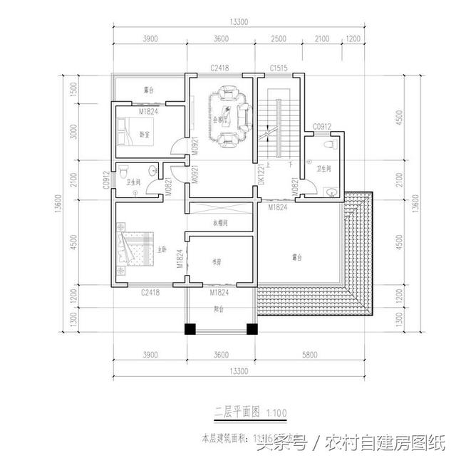 5款帶堂屋農(nóng)村別墅設(shè)計(jì)圖，二層三層都有，適合不同需求的家族建房使用