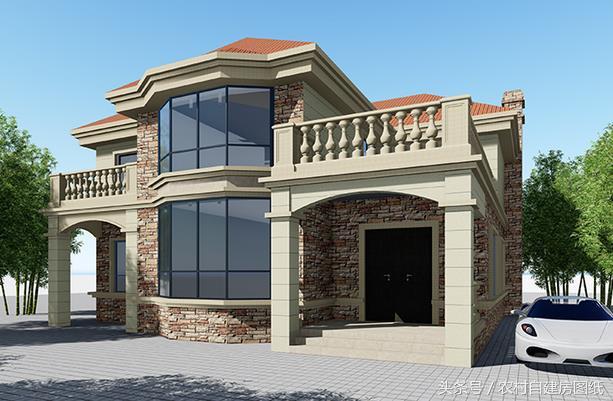 5款帶堂屋農(nóng)村別墅設(shè)計(jì)圖，二層三層都有，適合不同需求的家族建房使用