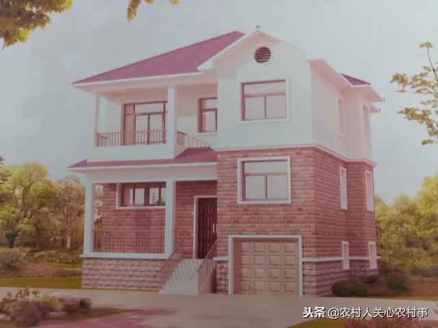 兩層小別墅設(shè)計(jì)圖，房子又耐看大氣，喜歡的可以收藏起來