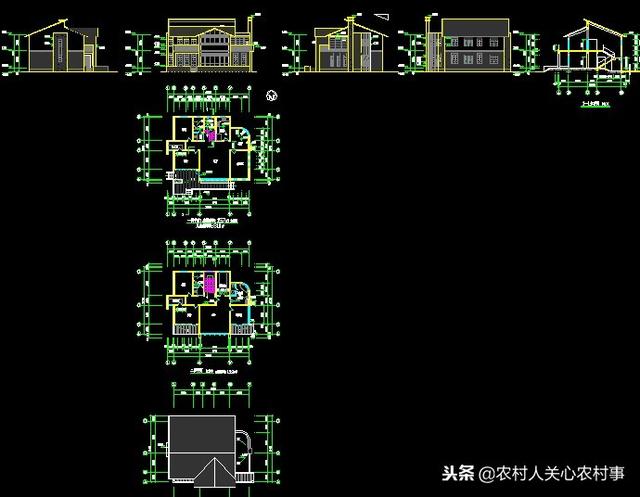 農(nóng)村建房適合自己的才是最好，這幾款別墅設(shè)計戶型分享給你