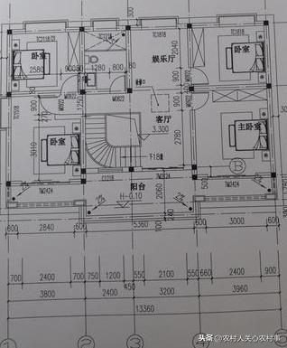 二層小洋樓建筑設(shè)計戶型圖，房子上檔次，居住也舒適