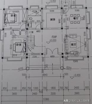 二層小洋樓建筑設(shè)計戶型圖，房子上檔次，居住也舒適
