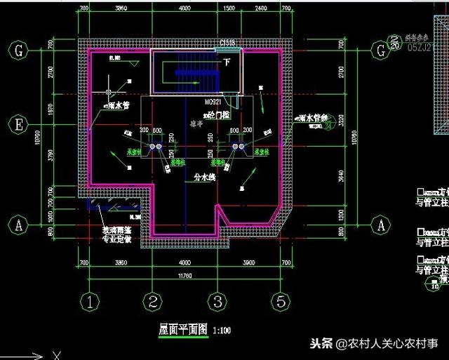 簡約經(jīng)典復古的10.76×11.7米三層農村別墅設計圖，建在農村很合適