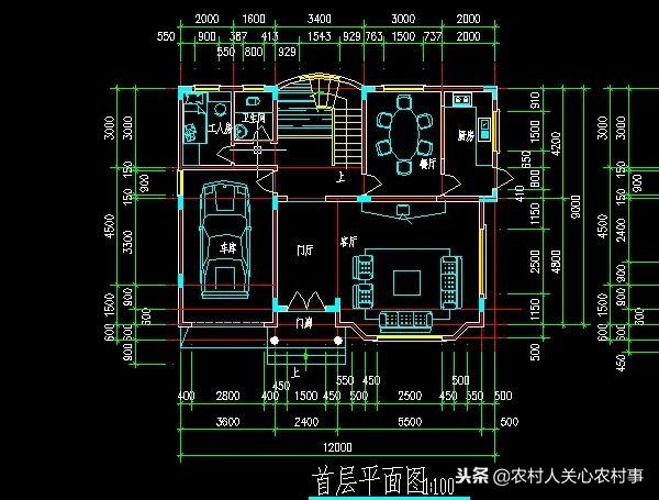 現(xiàn)代簡單大氣別墅設計圖，占地面積135平米，戶型實用，符合大眾審美