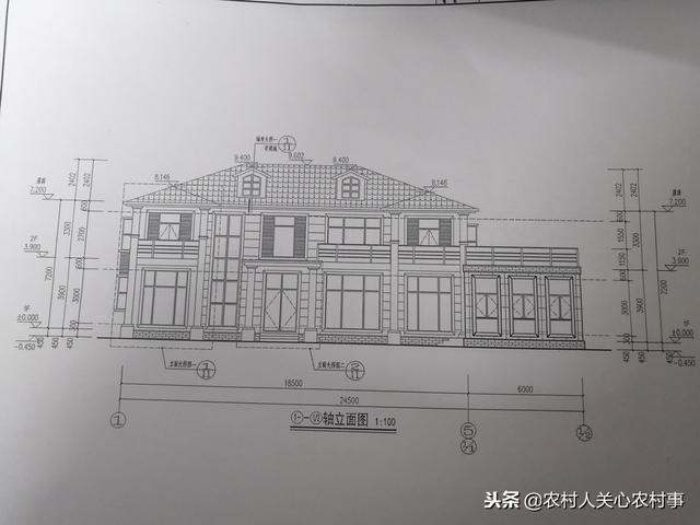 現(xiàn)代風(fēng)格二層簡(jiǎn)歐別墅設(shè)計(jì)圖，外觀造型簡(jiǎn)約大方