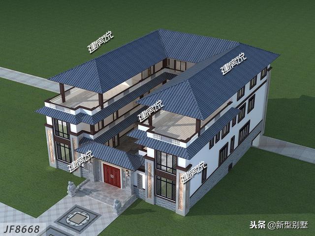 2024新款別墅設計圖，配套地下車庫，電梯，這別墅真享受