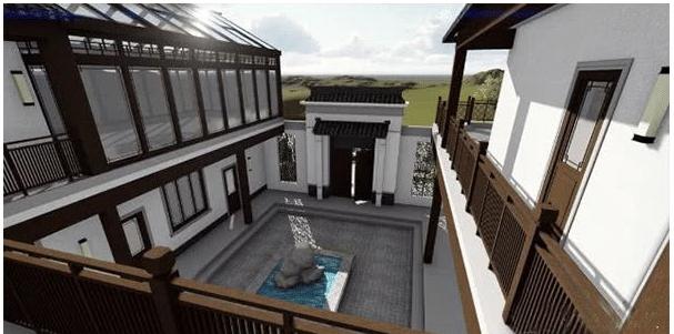 中式農(nóng)村別墅設計圖，最高級的炫富，429平米設9室2廳中庸大氣！