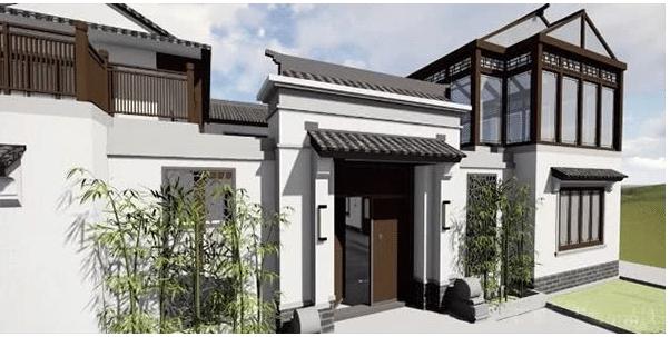 中式農(nóng)村別墅設計圖，最高級的炫富，429平米設9室2廳中庸大氣！