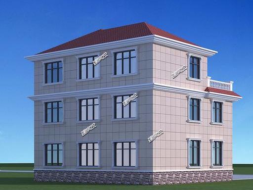 氣質(zhì)突出的歐式別墅設(shè)計(jì)圖，三四十萬建，在農(nóng)村倍受歡迎