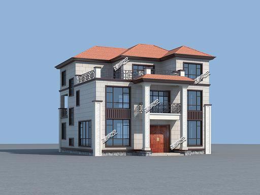 占地146平三層豪華新中式別墅設計圖，村里人都搶著蓋，超贊