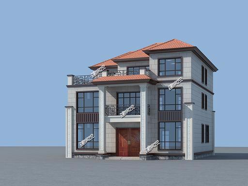 占地146平三層豪華新中式別墅設計圖，村里人都搶著蓋，超贊