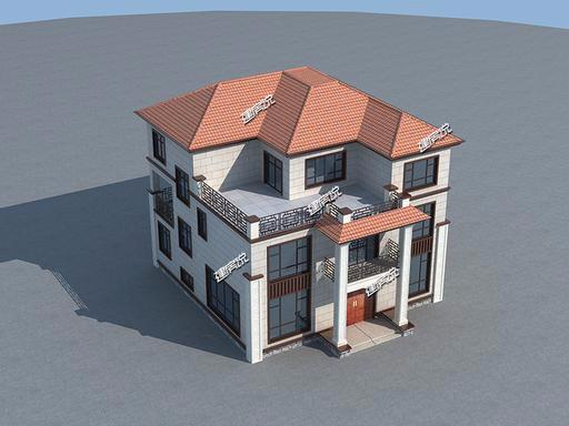 占地146平三層豪華新中式別墅設計圖，村里人都搶著蓋，超贊