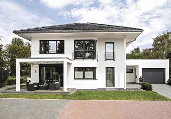 這款小戶型現(xiàn)代別墅設(shè)計圖推薦,造價廉價造型顯價，人人都建得起