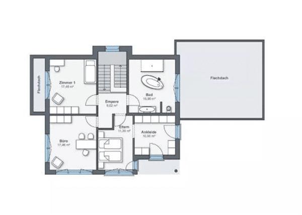 這款小戶型現(xiàn)代別墅設(shè)計圖推薦,造價廉價造型顯價，人人都建得起