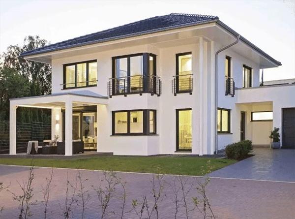 這款小戶型現(xiàn)代別墅設(shè)計圖推薦,造價廉價造型顯價，人人都建得起