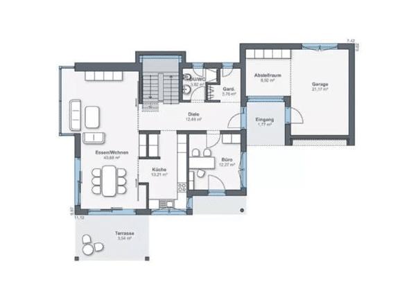 這款小戶型現(xiàn)代別墅設(shè)計圖推薦,造價廉價造型顯價，人人都建得起
