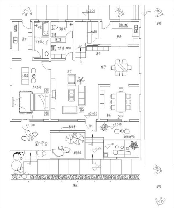 花3W定制理想別墅設(shè)計(jì)圖紙，婆家都罵我腦抽，1年后竣工全村羨慕