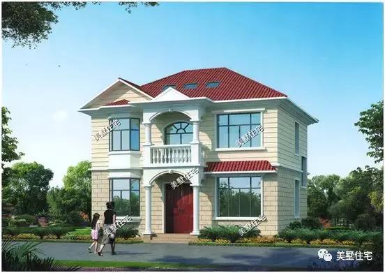 6套占地小的二層別墅設(shè)計(jì)圖，20來萬就能建，自住養(yǎng)老都合適