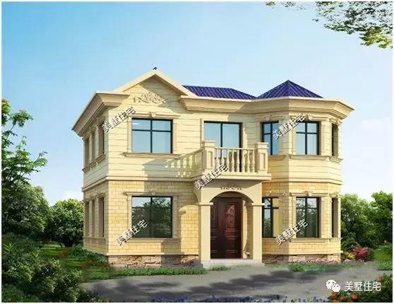 6套占地小的二層別墅設(shè)計(jì)圖，20來萬就能建，自住養(yǎng)老都合適