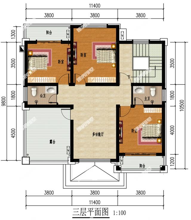 新款鄉(xiāng)村自建房，有百平方地回鄉(xiāng)蓋別墅，何必擠進城市百萬房“蝸居”？